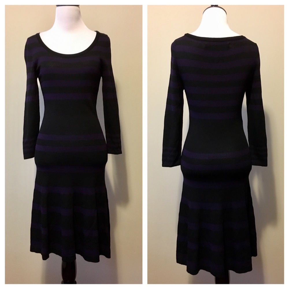 Max Studio Flare Hem Dress